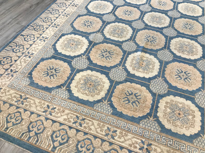 Pakistan Kotan Hand Knotted Wool 10x14