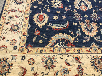 Pakistan Ziegler Hand Knotted Wool 10x14