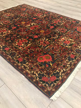 Persian Baktiari Hand Knotted Wool 4x6