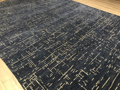 India Modern Hand Loom Wool 10x14