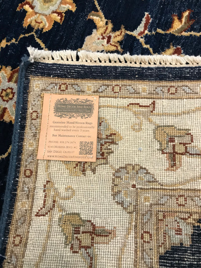 India Ziegler Hand Knotted Wool 4x6