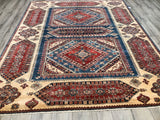 Pakistan Kazak Hand Knotted Wool 8x10