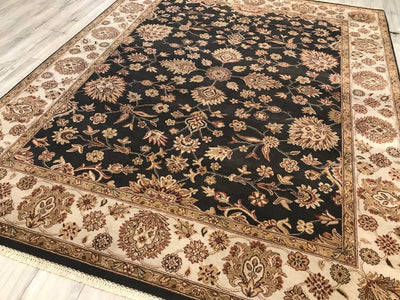 India Luxury Hand Knotted Wool 8X10