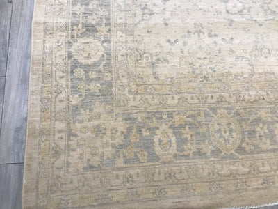 Pakistan Ziegler Tabriz Hand Knotted Wool 10x14