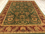 India jaipur Hand Knotted Wool 8X10