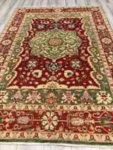 Pakistan Chobrang Hand Knotted Wool 6x8