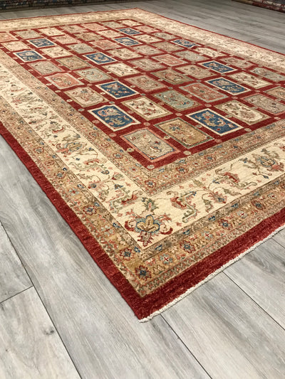 Pakistan Baktiari Hand Knotted Wool 7x10