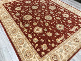 Pakistan Ziegler Hand Knotted Wool 8X10