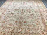 Pakistan Ziegler Hand Knotted Wool 10x14