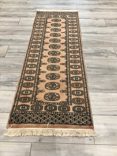 Pakistan Bokhara Hand Knotted Wool 3x6