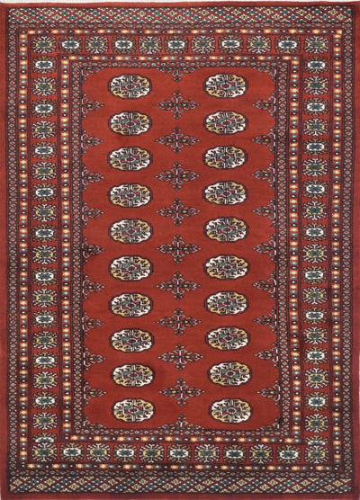 Pakistan Bokhara Hand Knotted wool 4x6