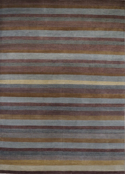 India Contemporary G Hand Knotted Wool 10x13