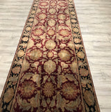 India Jaipur hand Knotted wool 5x18