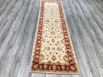 Pakistan Ziegler Hand Knotted Wool 3X9