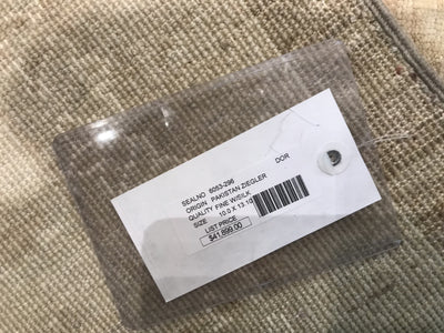 Pakistan Ziegler Hand Knotted Wool & Silk  10x14