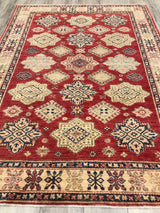 Pakistan Kazak Shirwan Hand Knotted Wool 5x7