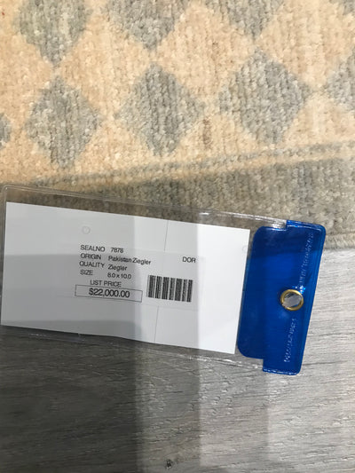 Pakistan Ziegler Hand Knotted Wool 8x10