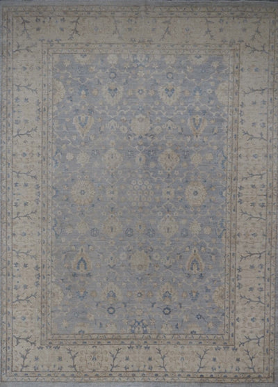 Pakistan Ziegler Hand Knotted Wool 9x12