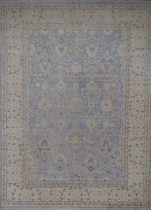 Pakistan Ziegler Hand Knotted Wool 9x12