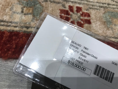 Pakistan Ziegler Hand Knotted Wool 8x10