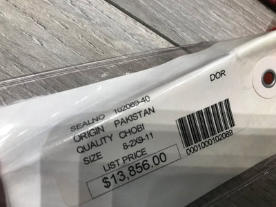 Pakistan Chobi Hand Knotted Wool 8x10