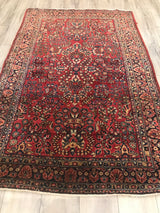 Persian Old Sarouq Hand Knotted Wool 5x7