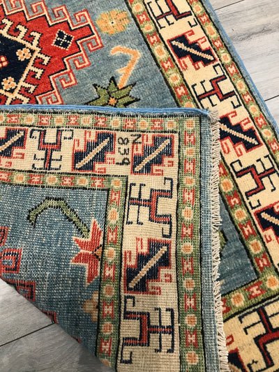 Pakistan Kazak Hand knotted Wool 3x15