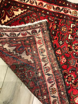 Persian Hamadan Hand knotted Wool 3x12