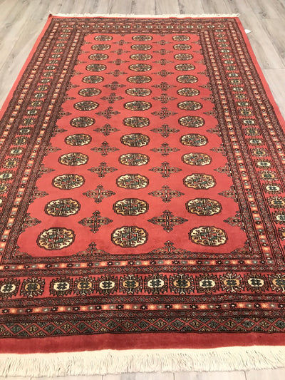 Pakistan Bokara Hand Knotted Wool 5x7