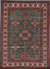 Pakistan Kazak Shirwan Hand Knotted Wool 6x9