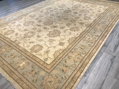 Pakistan Ziegler Hand Knotted Wool 10x14