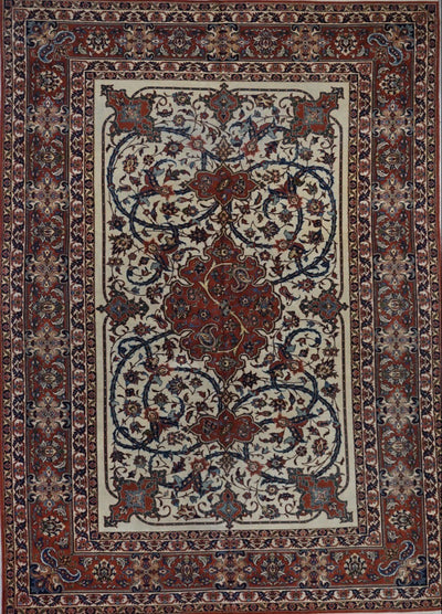 Persian Esfahan Hand Knotted Wool 8x11