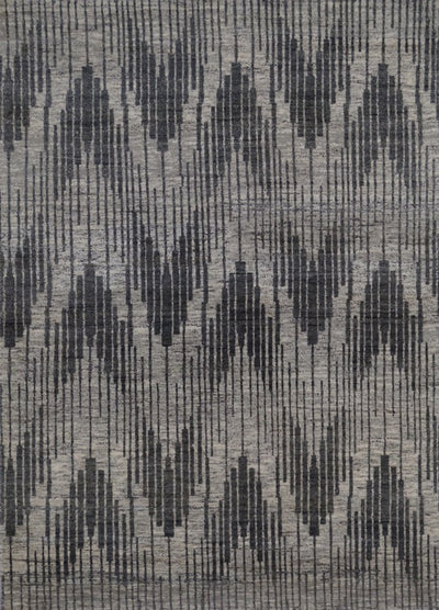 India Modern Hand Knotted Wool 5X8