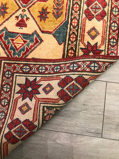 Pakistan Kazak Hand Knotted Wool 3x13