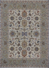 India Ziegler Hand Knotted Wool 8x10