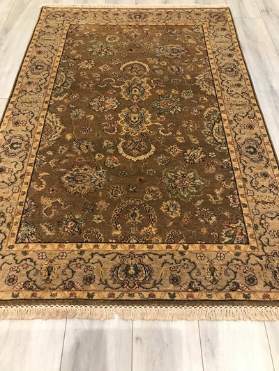 India Manzar Hand Knotted Wool 4x6