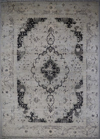 Pakistan Tabriz vintage Hand Knotted Wool 10x14