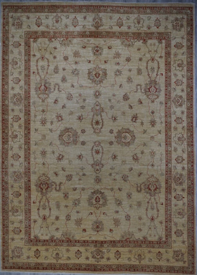 Pakistan Ziegler Hand Knotted Wool 10x13