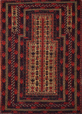 Persian Baluchi Hand Knotted wool 3x5
