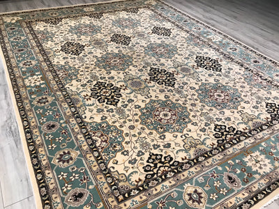 Pakistan Ziegler Hand Knotted Wool 9x12