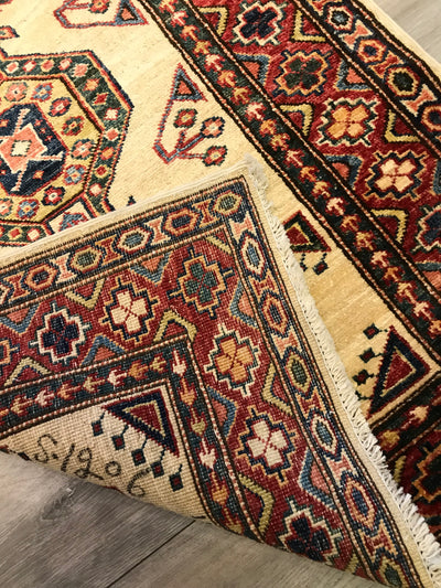 Pakistan Kazak Shirwan Hand Knotted Wool 3x21