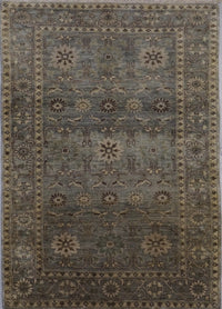 India Heriz Hand Knotted Wool 3x5