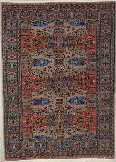 Pakistan Bokhara Hand Knotted Wool 4x6
