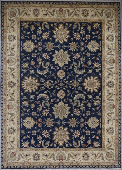 India Ziegler Hand Knotted Wool 9x12