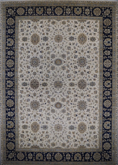 India Ziegler Hand Knotted Wool 10x14