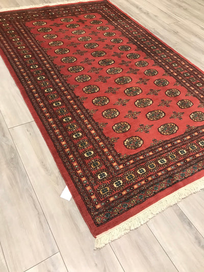 Pakistan Bokara Hand Knotted Wool 5x7