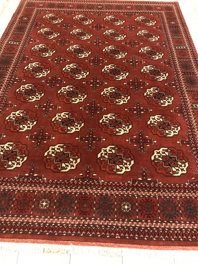 Afghanistan Bokara Hand Knotted Wool 5x7