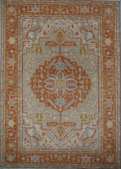 Pakistan Serapi Hand Knotted Wool 10x14