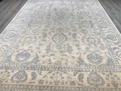 Pakistan Ziegler Hand Knotted Wool 9x12