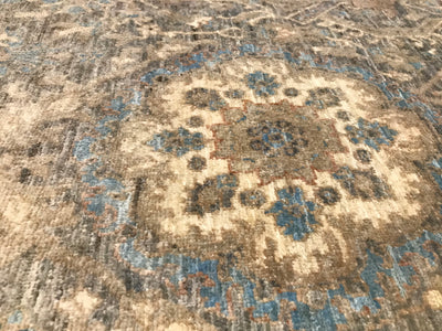 Pakistan Ziegler Hand Knotted Wool 9x12